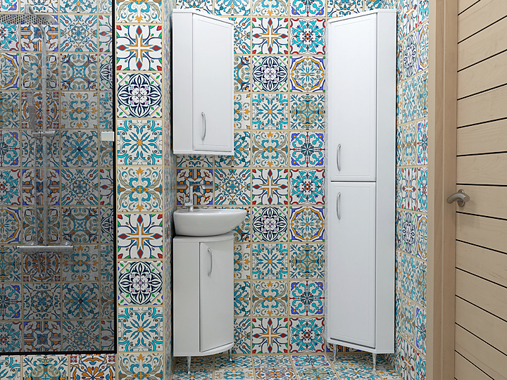 Гарнитур напольный Stella Polar Концерт 30, 4 предмета, белый