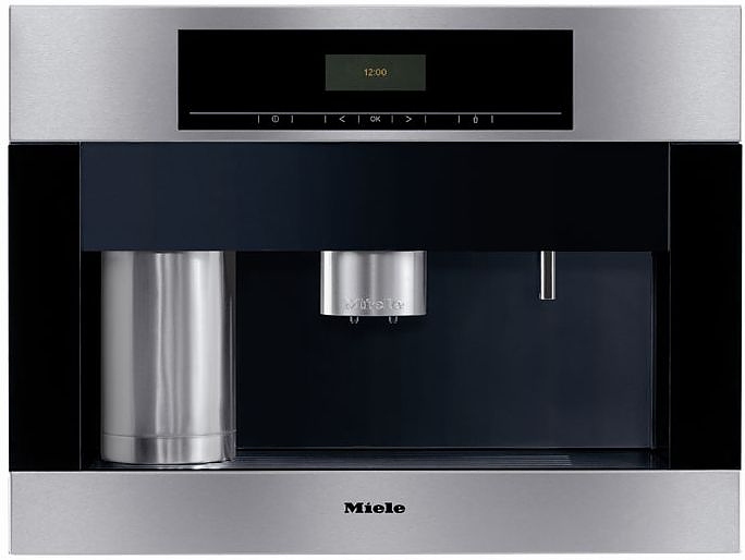 Встраиваемая кофемашина Miele CVA 5065 сталь CleanSteel