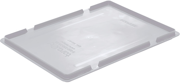 Крышка для ящика ТАРА.РУ 500 KLT 400х300 мм серая