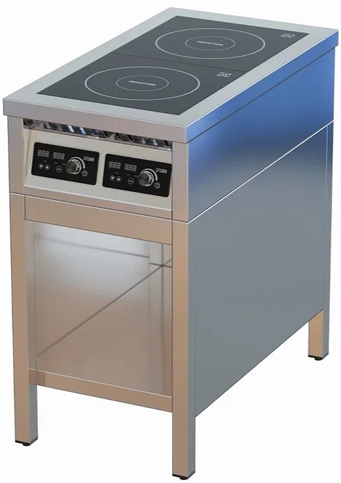 Плита индукционная ЦМИ ПИ-2 (460х850х870 мм) закрытая