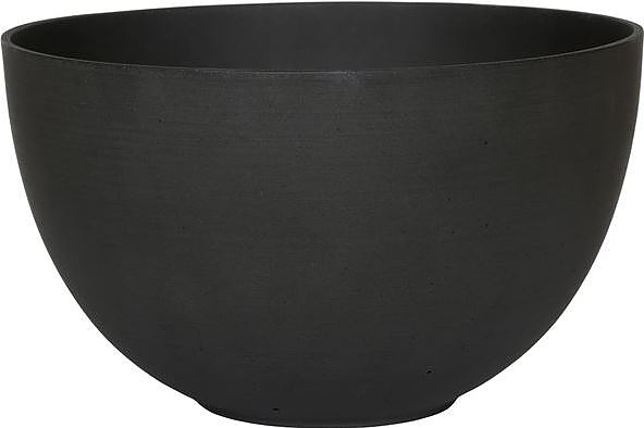 Кашпо Pottery Pots Peter (30х18 см) черное