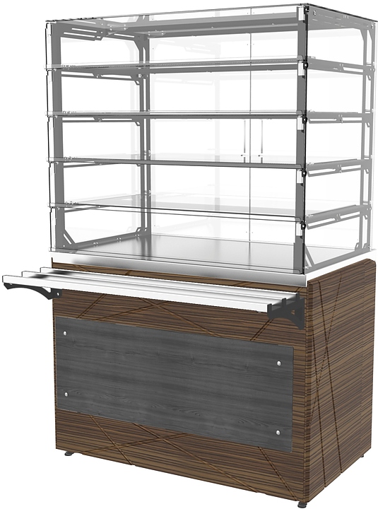 Витрина тепловая ЧЗТО Провiантъ LVH Steel 1105
