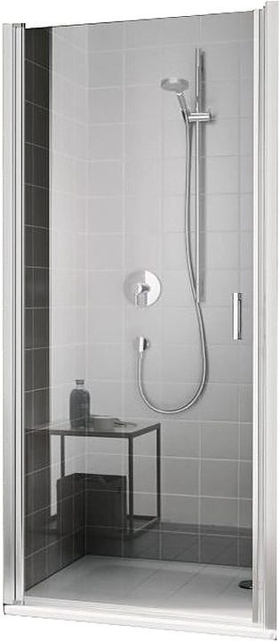 Дверь душевая Kermi CADA XS CK 1WL 08020 VPK 81х200 см, 1-створ. маятниковая, крепление слева