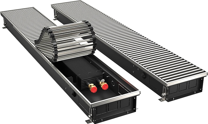 Конвектор внутрипольный Royal Thermo ATRIUM-90/200/2000-DG-U-NA