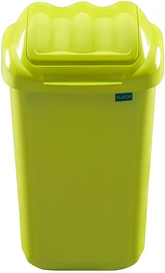 Контейнер для мусора PLAFOR Fala 15 л зеленый