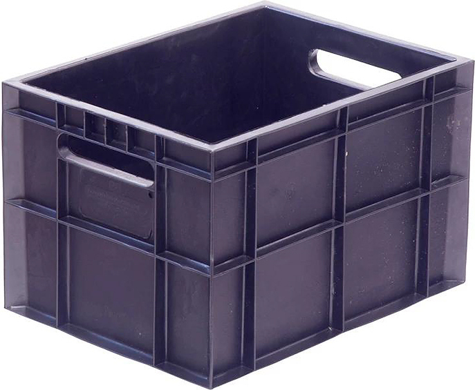 Ящик для молока ТАРА.РУ 303 400х300х260 мм черный