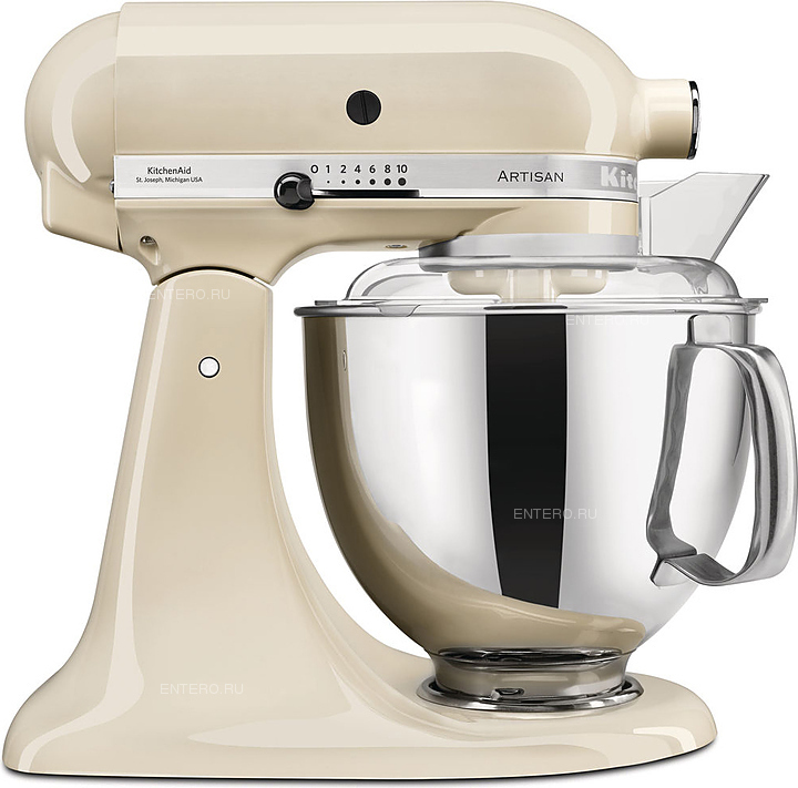 Миксер планетарный KitchenAid Artisan 5KSM175PSEAC 4,8 л кремовый