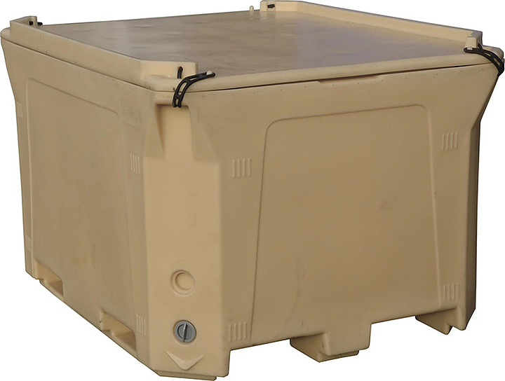 Термоконтейнер Nilkamal RIC 1000 л бежевый