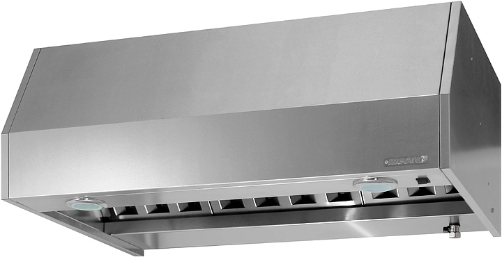 Зонт вытяжной пристенный Mecon Base ЗВЗб 1200х1000х400 мм (закрытый), с комплектом светильников