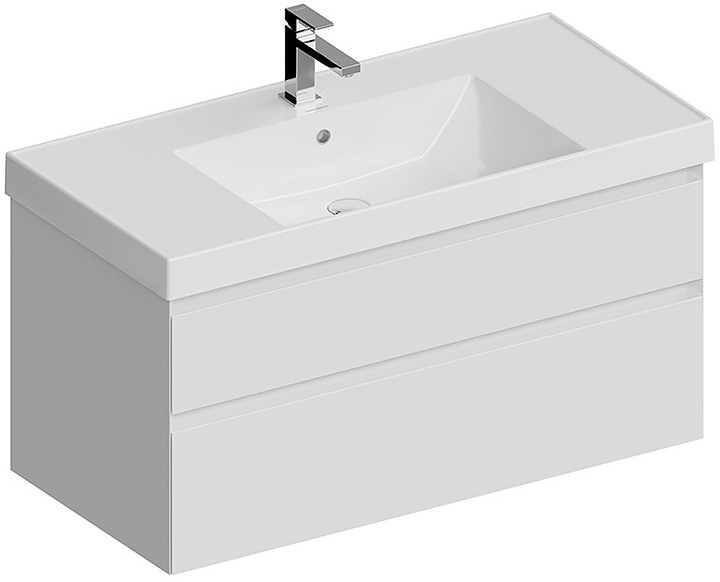 Тумба под раковину Kerama Marazzi Cubo CUB.100.2\WHT.M