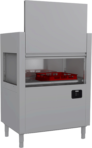 Машина посудомоечная конвейерная Krupps Evolution EVO101 ESX дисплей UNK51, доп. мощность EV-B9 9,5 кВт