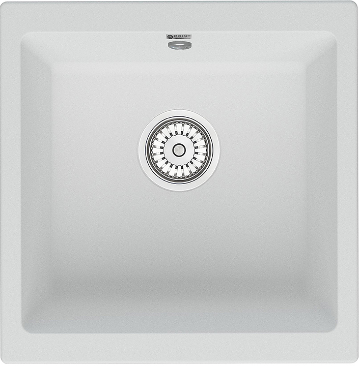 Мойка кухонная Point Бату 45 PN3008W белая