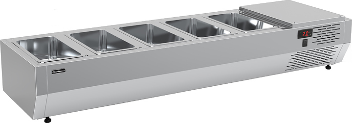 Витрина холодильная Carboma IDO A40 SM 1,4 (5 GN1/3)
