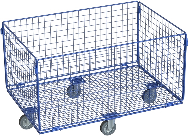 Тележка производственная MetallCart VK44