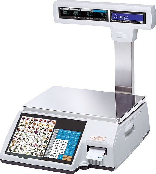Торговые электронные весы самообслуживания CAS CL5000-15PJ TCP-IP