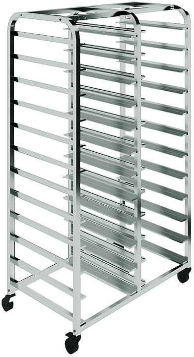 Тележка-шпилька для подносов Restoinox ТШРПУР-12х2/325-360