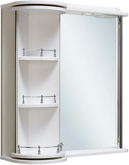 Шкаф зеркальный Runo Секрет 65