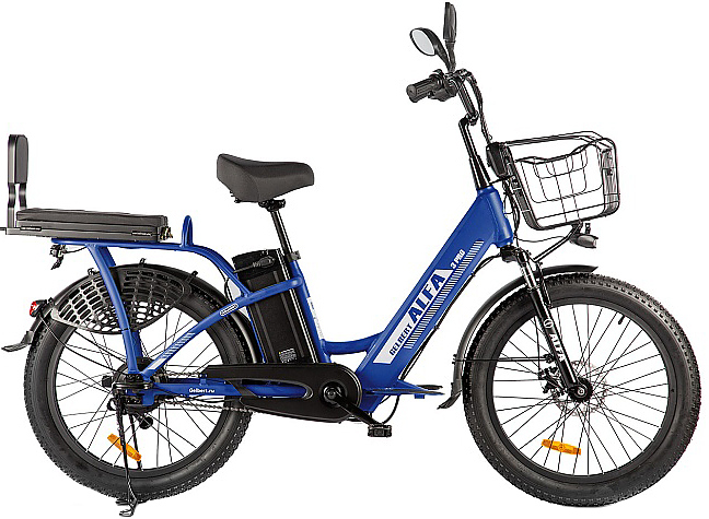 Электровелосипед GELBERT ALFA 3 PRO синий