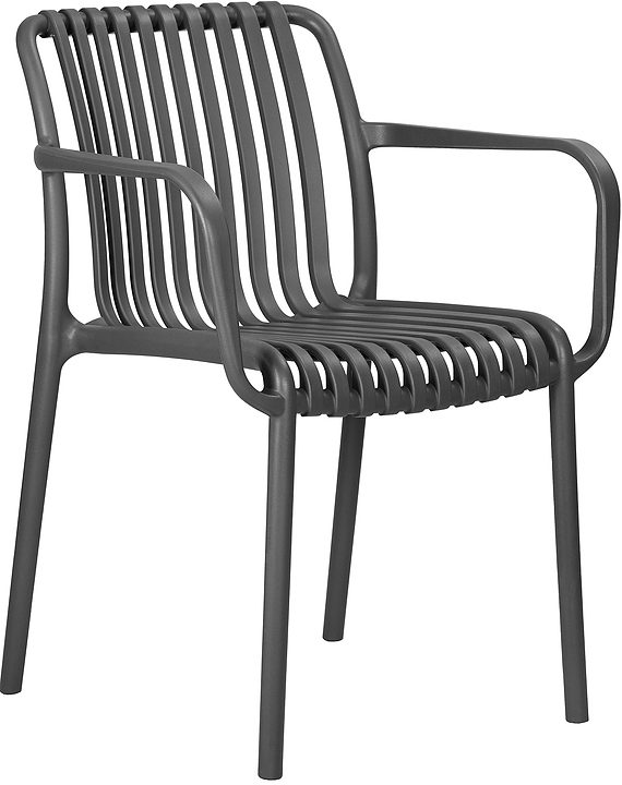 Стул обеденный DOBRIN 776APP-LMZL-N WALTER ARM (темно-серый) 3 шт.