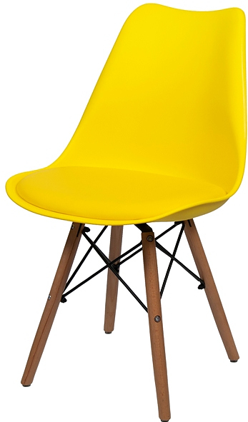Стул BentWood Eames S/EMS желтый