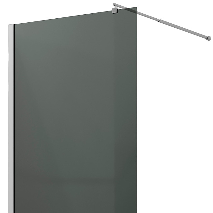 Душевое ограждение Wasserkraft Rur 30W44-TG 2000х1000 мм серебристый