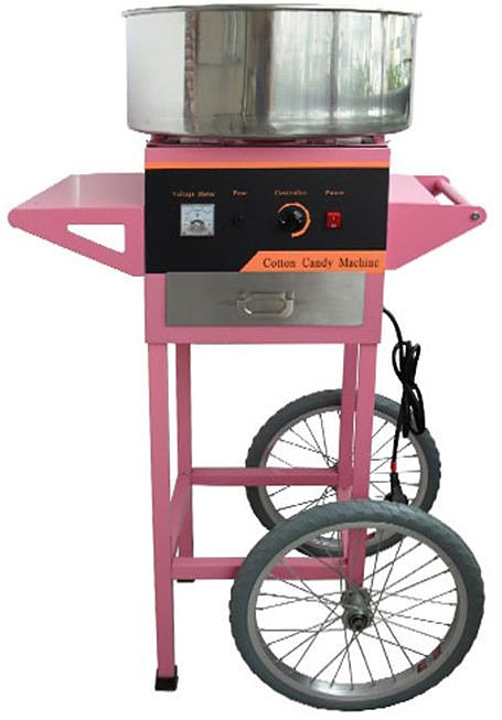 Аппарат для сахарной ваты Enigma CC-7E + тележка