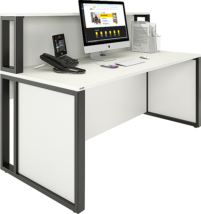 Ресепшн ZAMM Статус 60х30 Pro со вставками