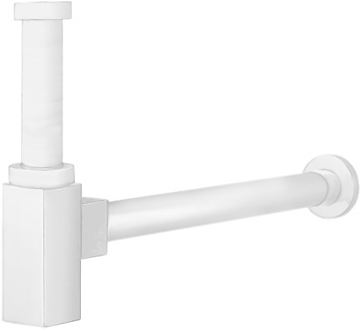 Сифон для раковины CEZARES CZR-B-SMQ-BIO, белый матовый