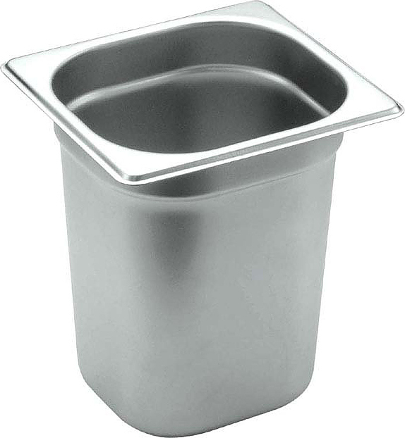 Гастроемкость Gastromix GN 1/6-200 (176х162х200) нерж. сталь