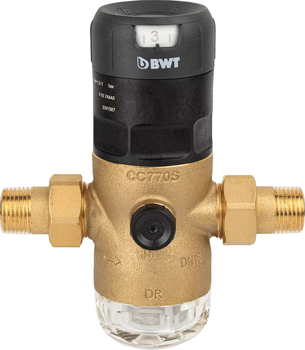 Редуктор давления BWT D1 Eco 1/2“латунь, холодная вода