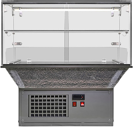 Витрина холодильная встраиваемая ТехноБалт Тикси DROP-IN 1200х550х400 мм