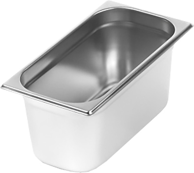 Гастроемкость Luxstahl 1/3х6'' GN 1/3-150 (327х176х150) нерж. сталь