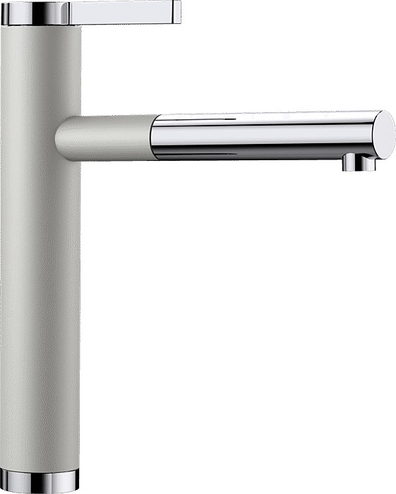 Смеситель Blanco Linee-S хром/жемчужный