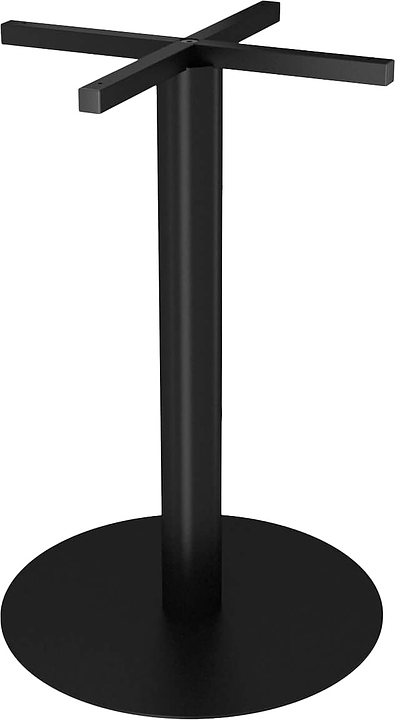 Подстолье Sheffilton SHT-TU43-1 (металл) черный муар