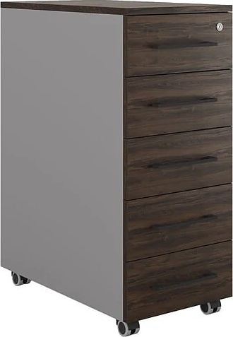 Тумба мобильная КОБОР TМ5-40/70 aluminum/charlston