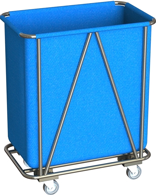 Тележка для белья MetallCart BRK1, нерж. сталь