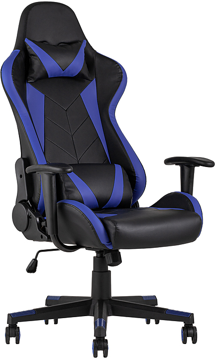 Кресло игровое TopChairs Gallardo синее