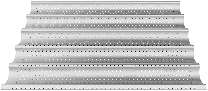 Лист для выпечки багетов UNOX TG 445 (600х400)