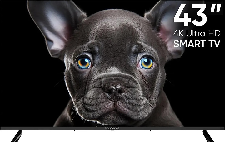 Телевизор Topdevice 43" CS08 4K UHD (TDTV43CS08U_BK) черный