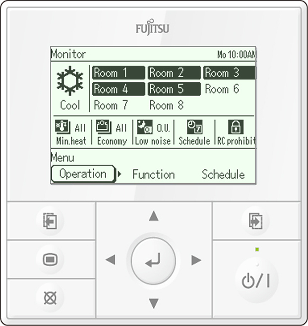 Стационарный пульт управления Fujitsu UTY-DMMYM