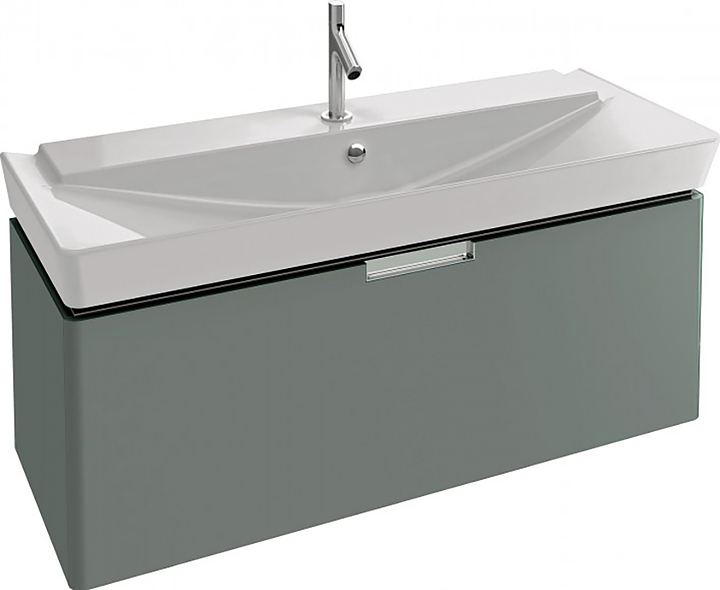 Тумба Jacob Delafon REVE EB1133-G1C 120 см, белый блестящий лак