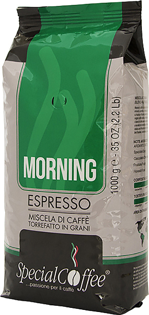 Зерновой кофе Special Coffee Morning (арабика, робуста, в зернах, 1 кг)