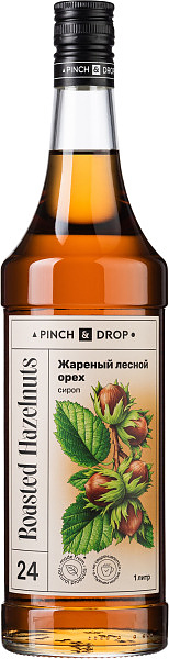 Сироп Pinch&Drop 05032120 Жареный Лесной Орех 1 л (бутылка стекло)