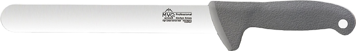 Нож для нарезки мяса MVQ Profi Color Messer F4254 l=30 см (нерж. сталь / пластик) с серой ручкой