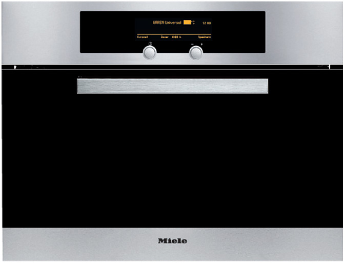Встраиваемая пароварка Miele DG 4060 алюминий