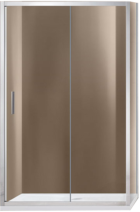 Уголок душевой Vincea Garda VSR-1G9015CL 150х90 см, прозрачное стекло, хром
