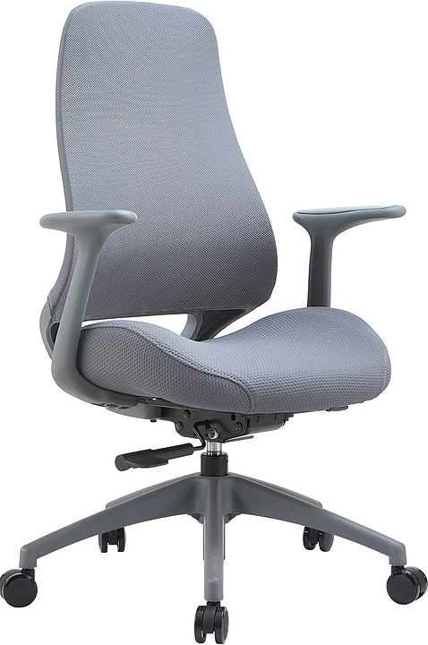 Кресло операторское Everprof Bug (ткань) серое
