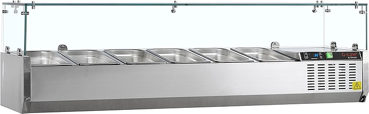 Витрина холодильная настольная TEFCOLD GVC33-150