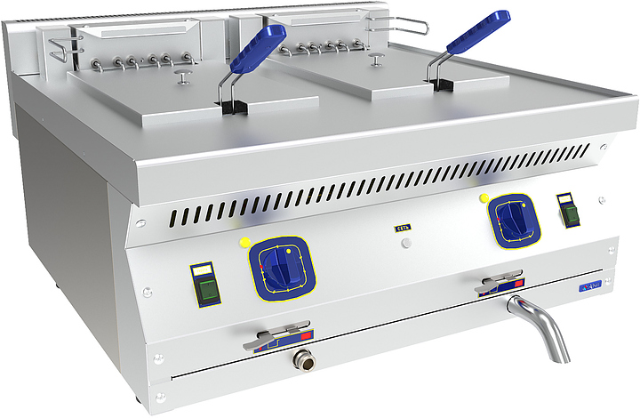 Фритюрница электрическая Abat ЭФК-80/2Н