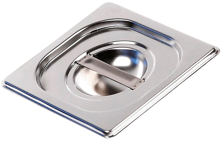 Крышка для гастроемкости Rock Kitchen 816-L GN 1/6 (176x162х15 мм) нерж. сталь